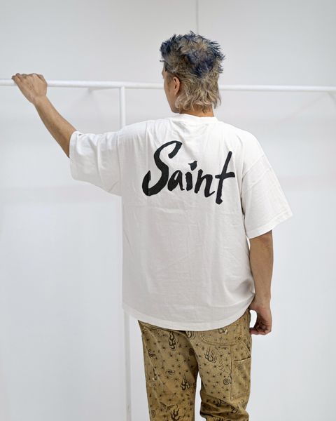 ©SAINT Mxxxxxx Ultra Super Dirty TEE MARKスタイル！