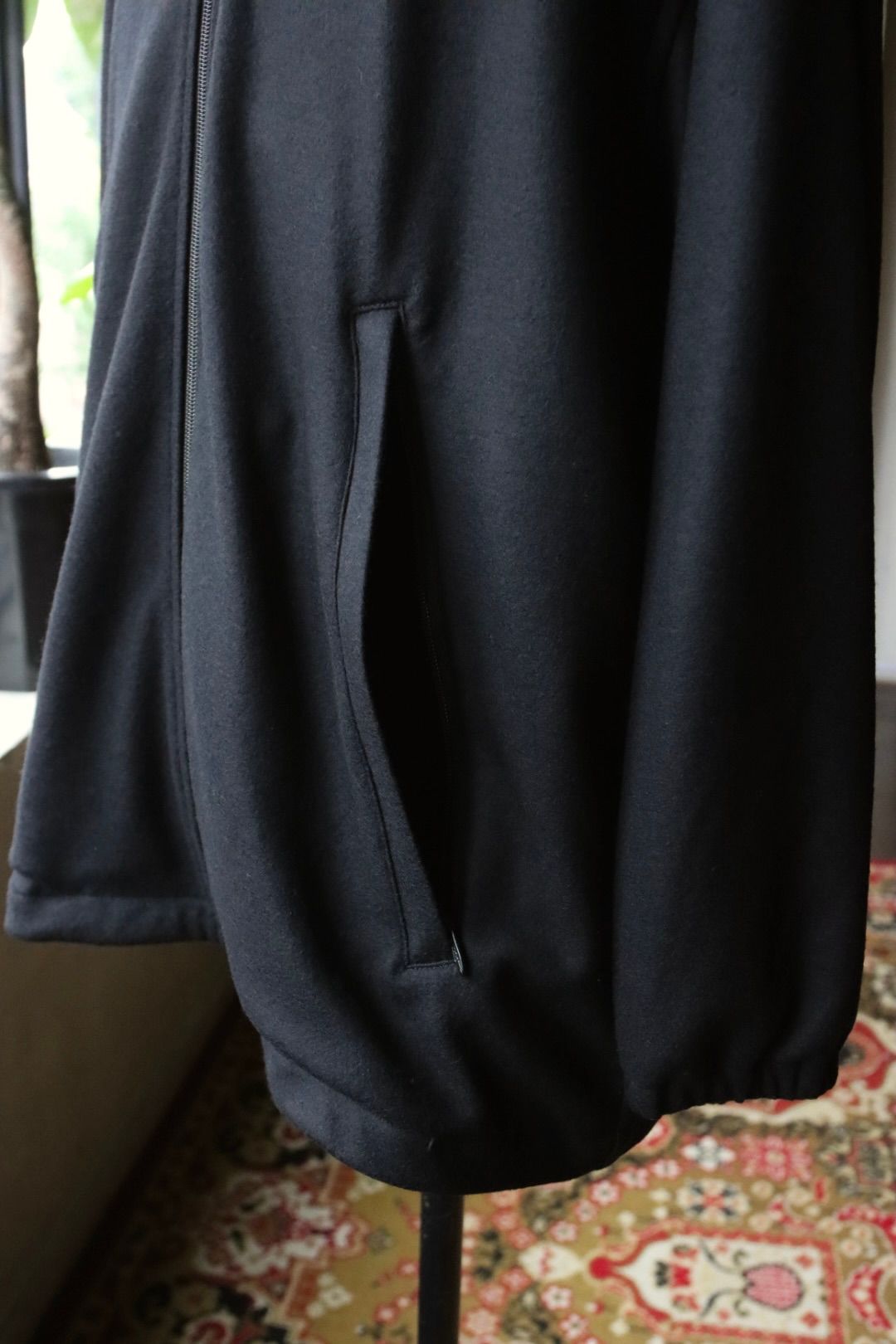 グラフペーパー 25AW Wool Smooth Flannel Track Blouson(GU253-30220B)BLACK☆10月4日(土)新作発売！