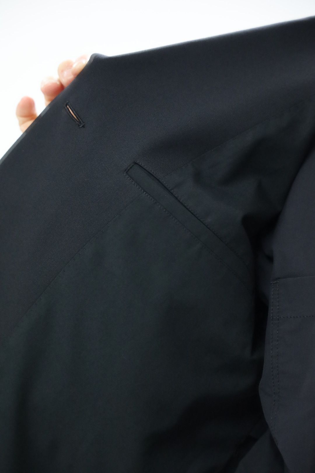 COMME des GARCONS HOMME ウールギャバ3Bジャケットスタイル