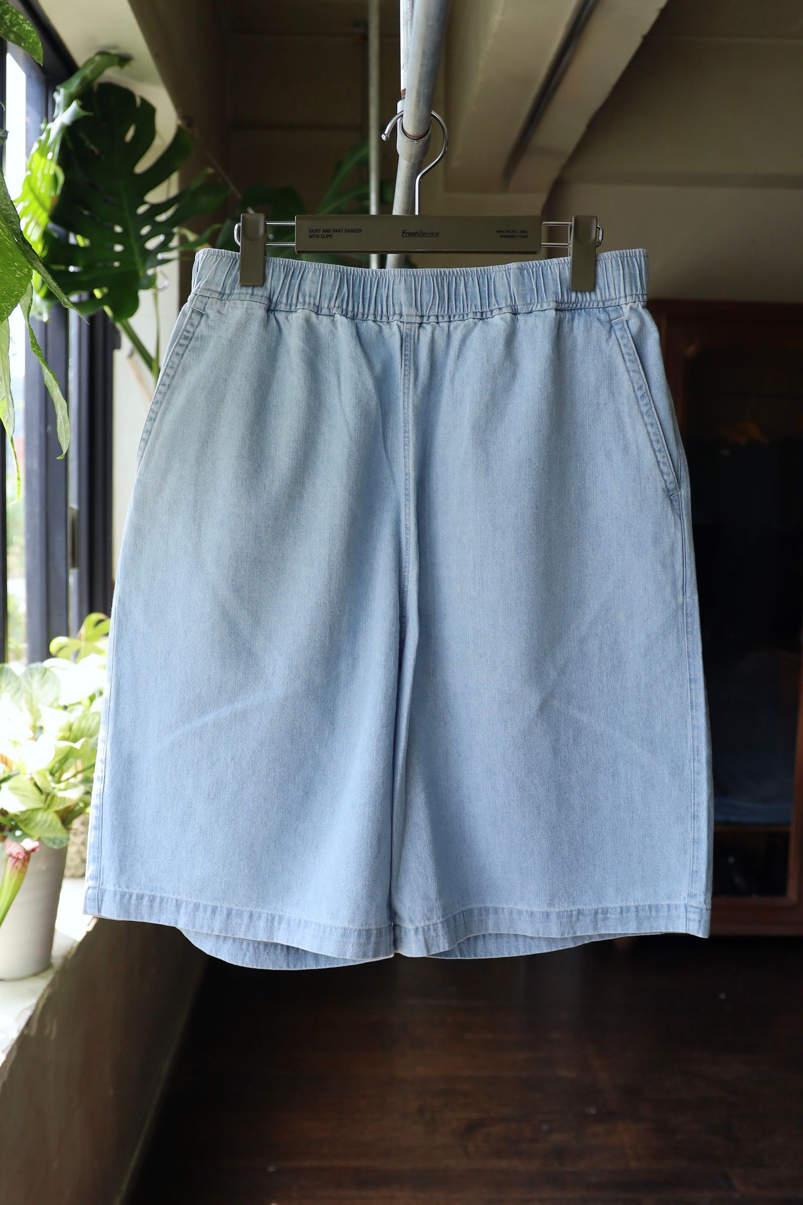 フレッシュサービス LIGHT DENIM EASY SHORTS (FSC252-40047)LIGHT FADE☆6/21(土)発売！