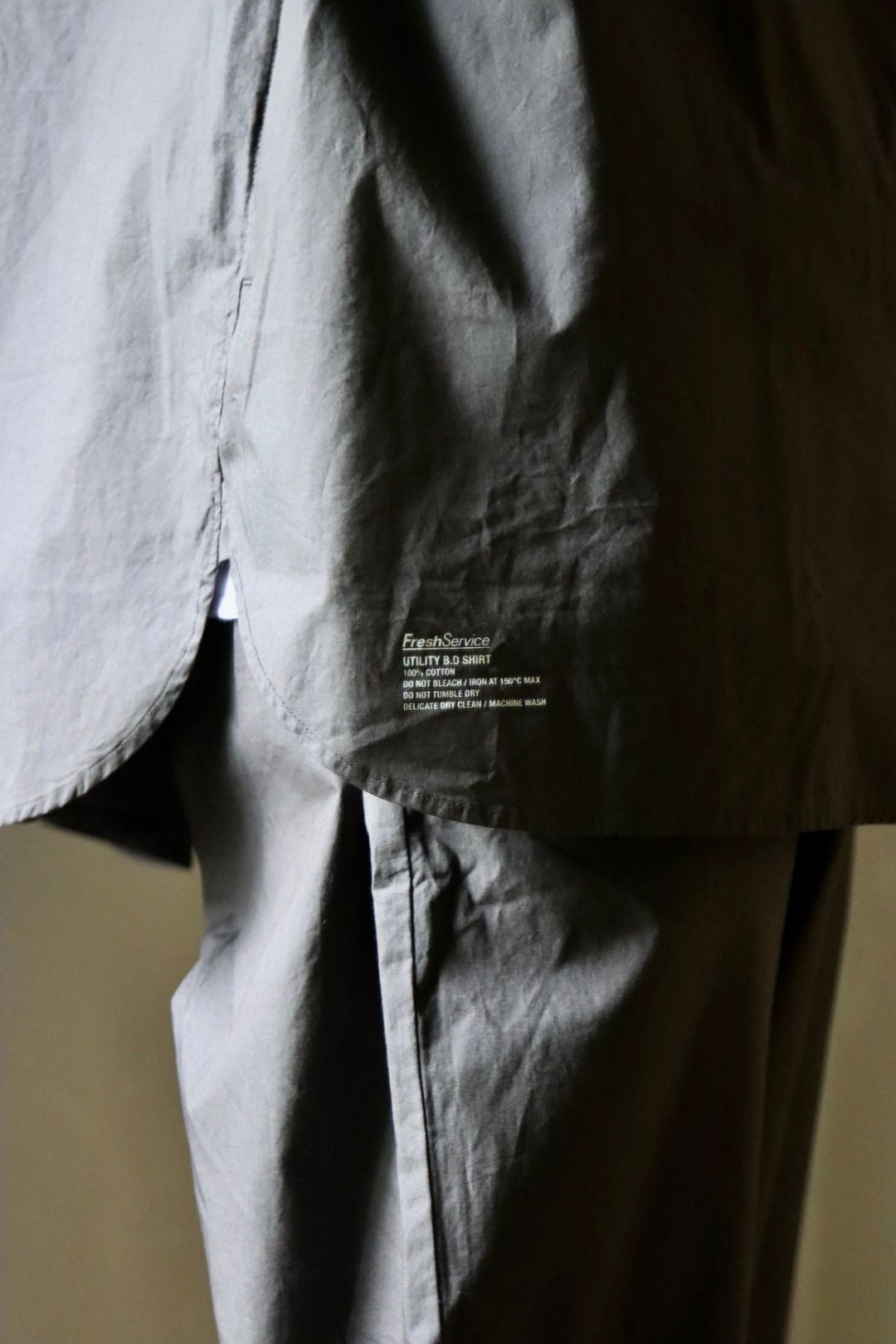 FreshService フレッシュサービス 23AW UTILITY B.D SHIRTスタイル