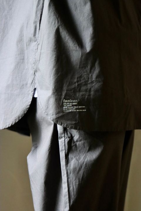 FreshService フレッシュサービス 23AW UTILITY B.D SHIRTスタイル