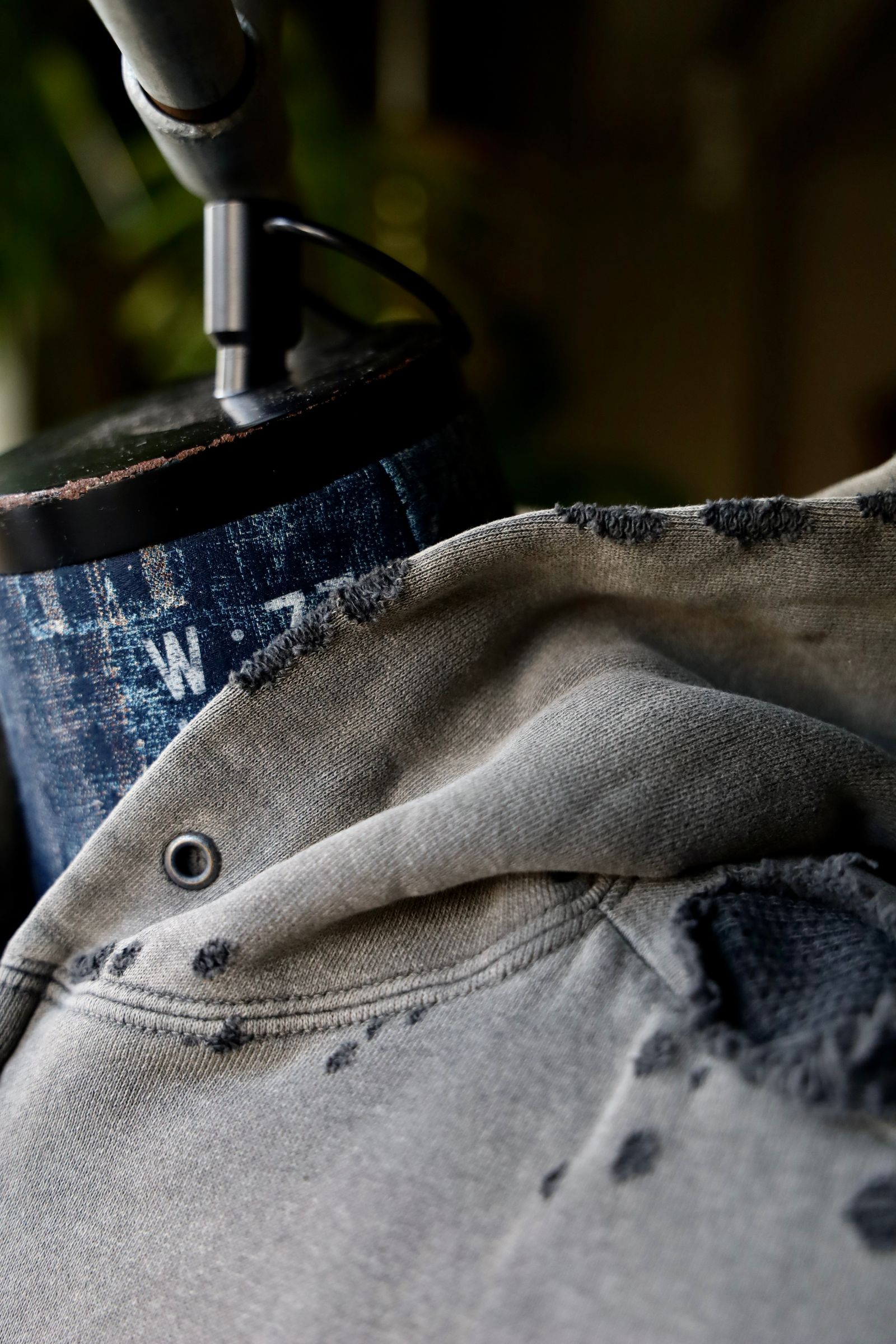 セントマイケル DBL FC ZIP HOODIE (SM-YS1-0000-042)CHARCOAL