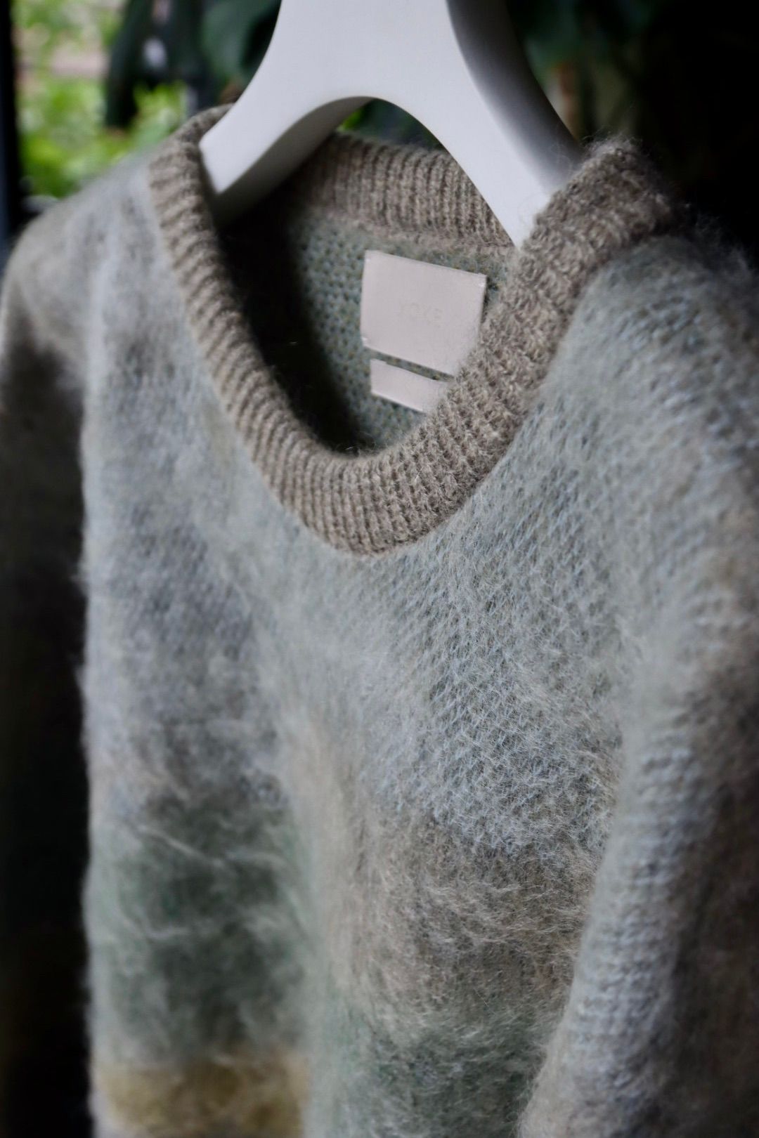 YOKE 新作LANDSCAPE MOHAIR JACQUARD CREWNECK SWEATER style