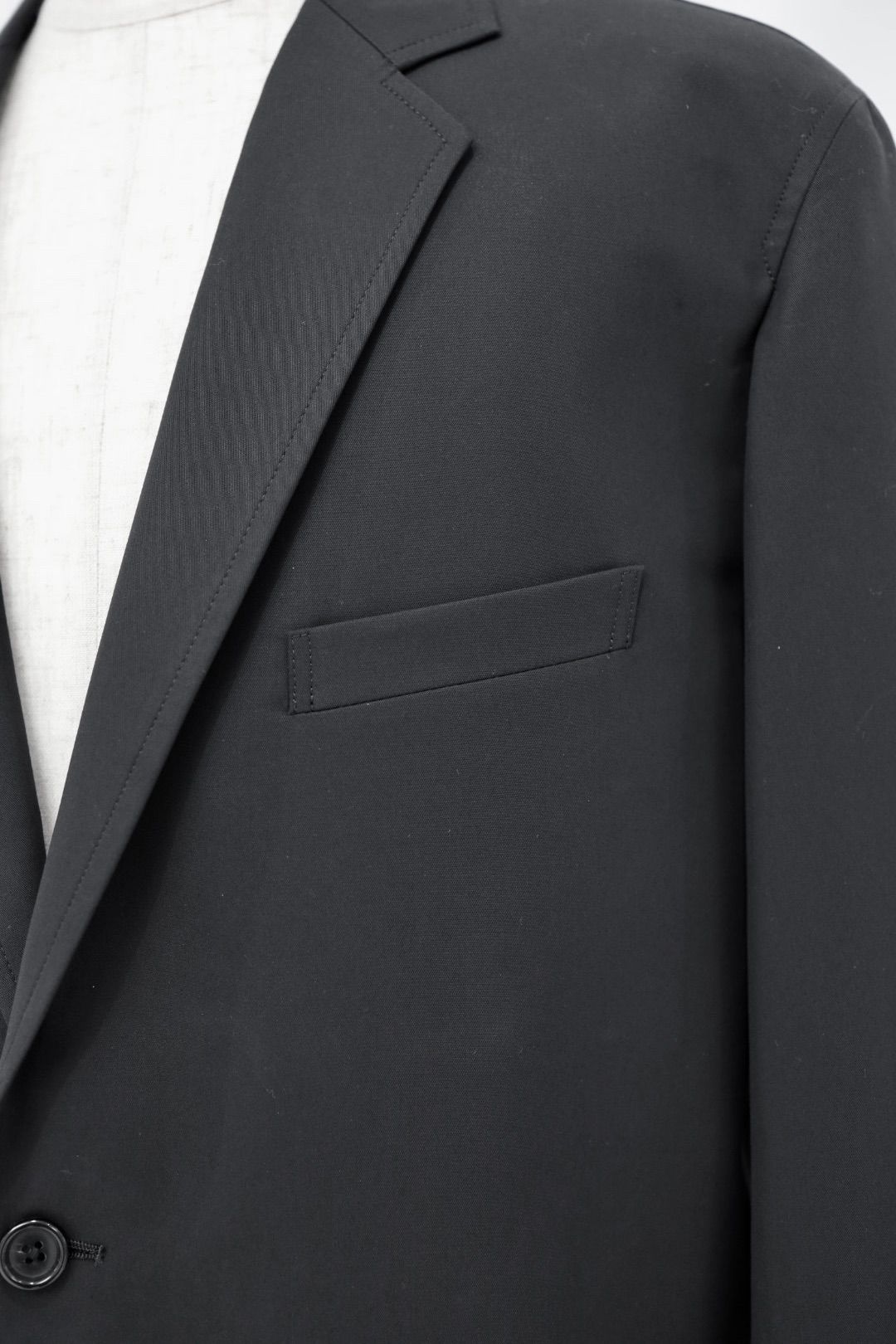 グラフペーパー 26SS Wooly Cotton Twill Single Jacket(GM261-20046B)BLACK☆1月31日(土)発売！