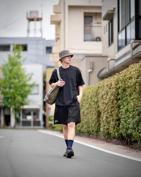 FreshService 新作DRY JERSEY S/S CREW NECK Tee(BLACK)style 2024.6.8