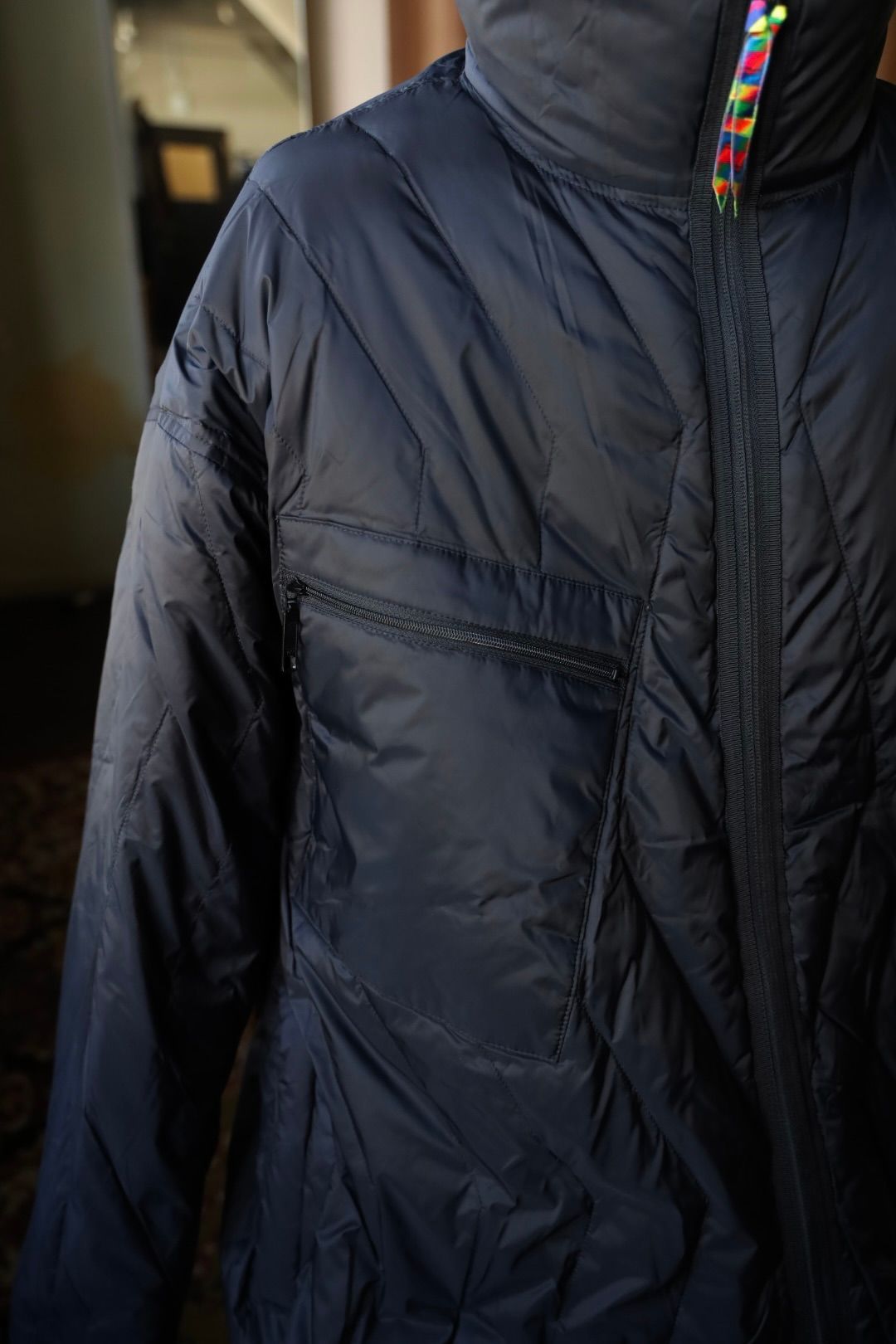 イズネス 25AW REVERSIBLE FLEECE DOWN JACKET is-ness×TAION (25AW_34_1007AWDOWNJK01)BLACK☆新作発売！