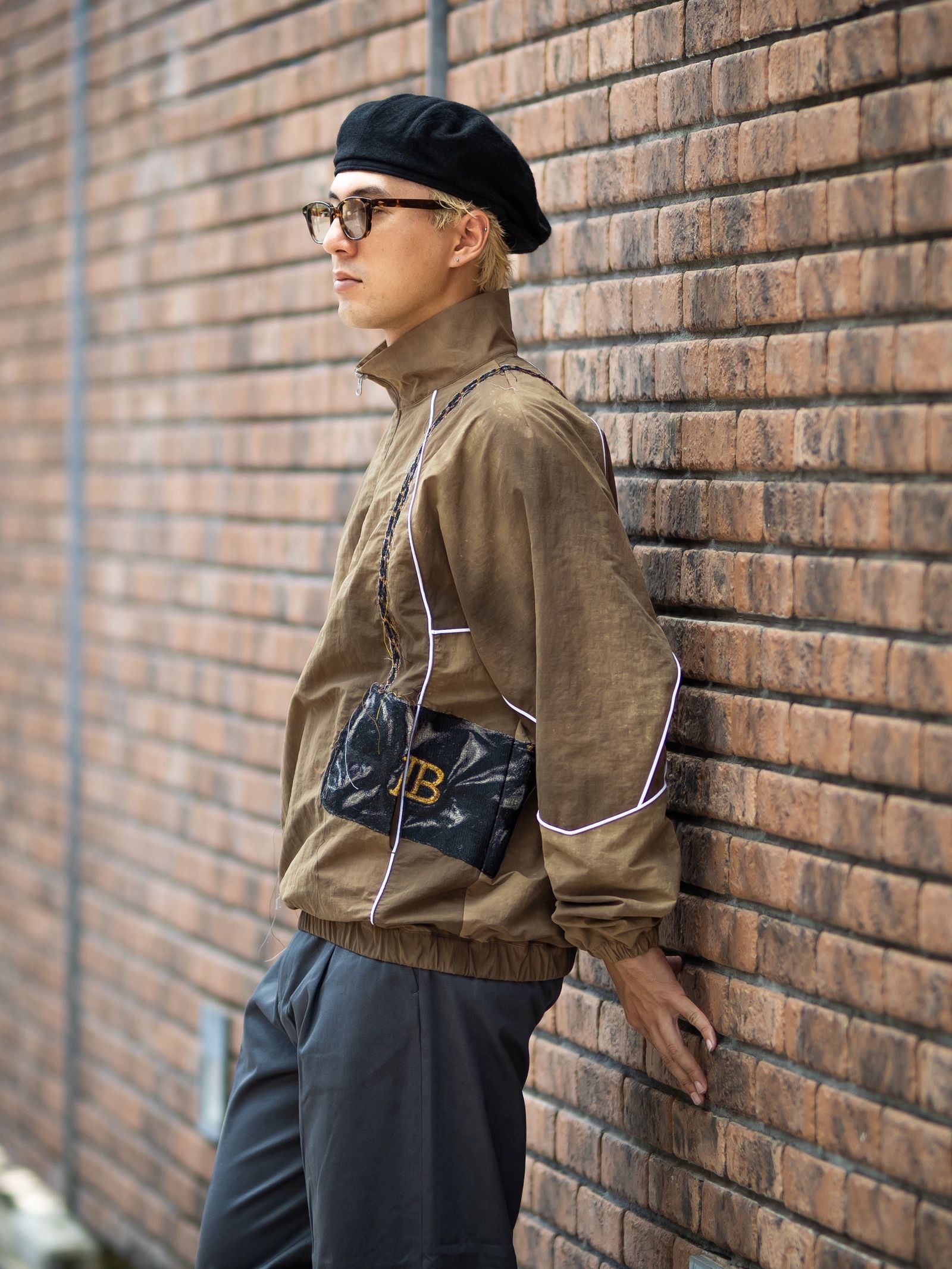 doublet TROMPE L’OEIL EMBROIDERY ANORAK MARKスタイル