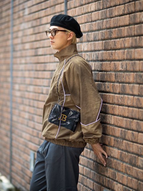 doublet TROMPE L’OEIL EMBROIDERY ANORAK MARKスタイル