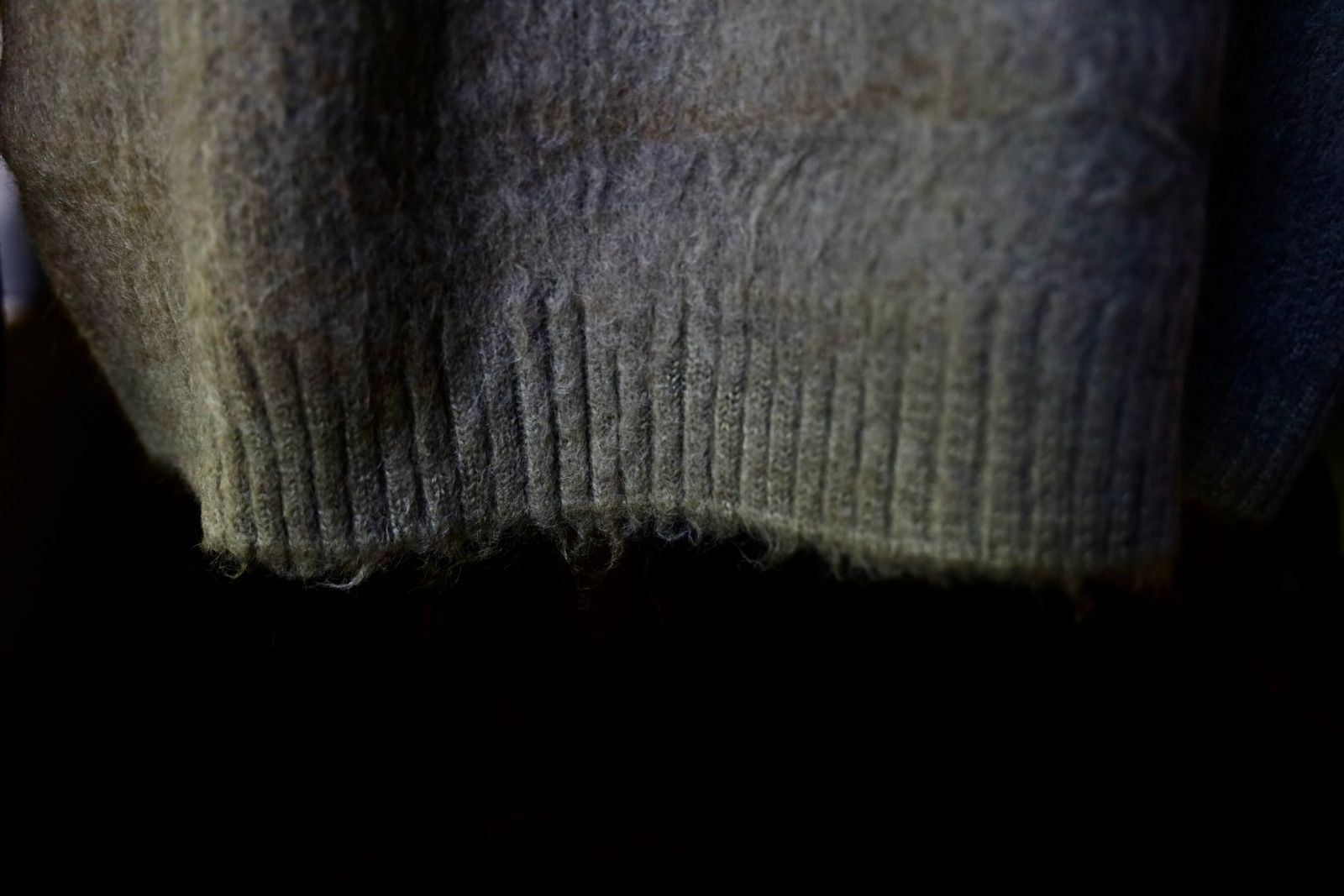 セントマイケル24AW MOHAIR CARDIGAN(SM-YS1-0000-058)KAHKI