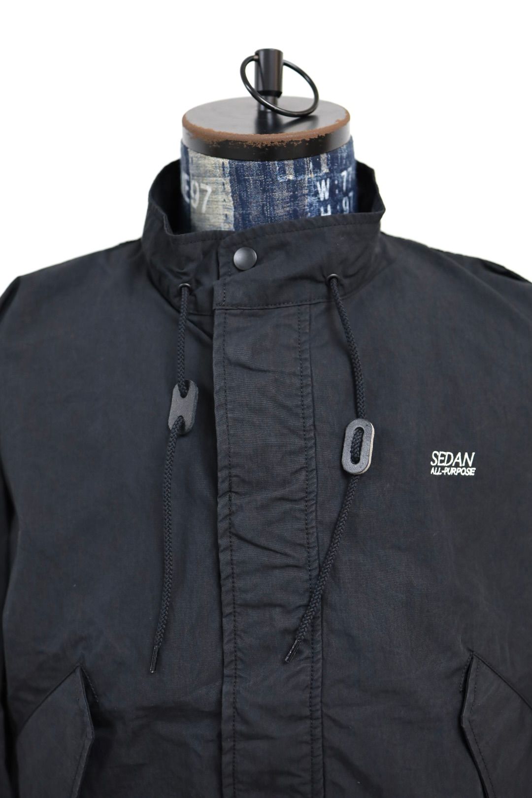 セダンオールパーパス 26SS Stand Collar Jacket(SD26S-JK05)Black☆2月21日(土)発売！