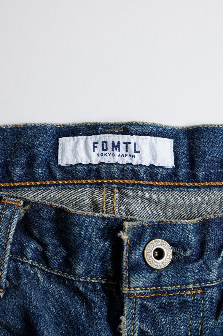 ファンダメンタル デニムパンツ CLASSIC STRAIGHT DENIM CS125 (FA25/MG125)INDIGO