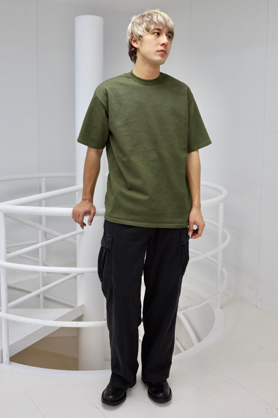 アプレッセ 2026 STYLE1 Vintage S/S T-shirt(26SAP-05-05)OLIVE☆2月21日(土)発売！