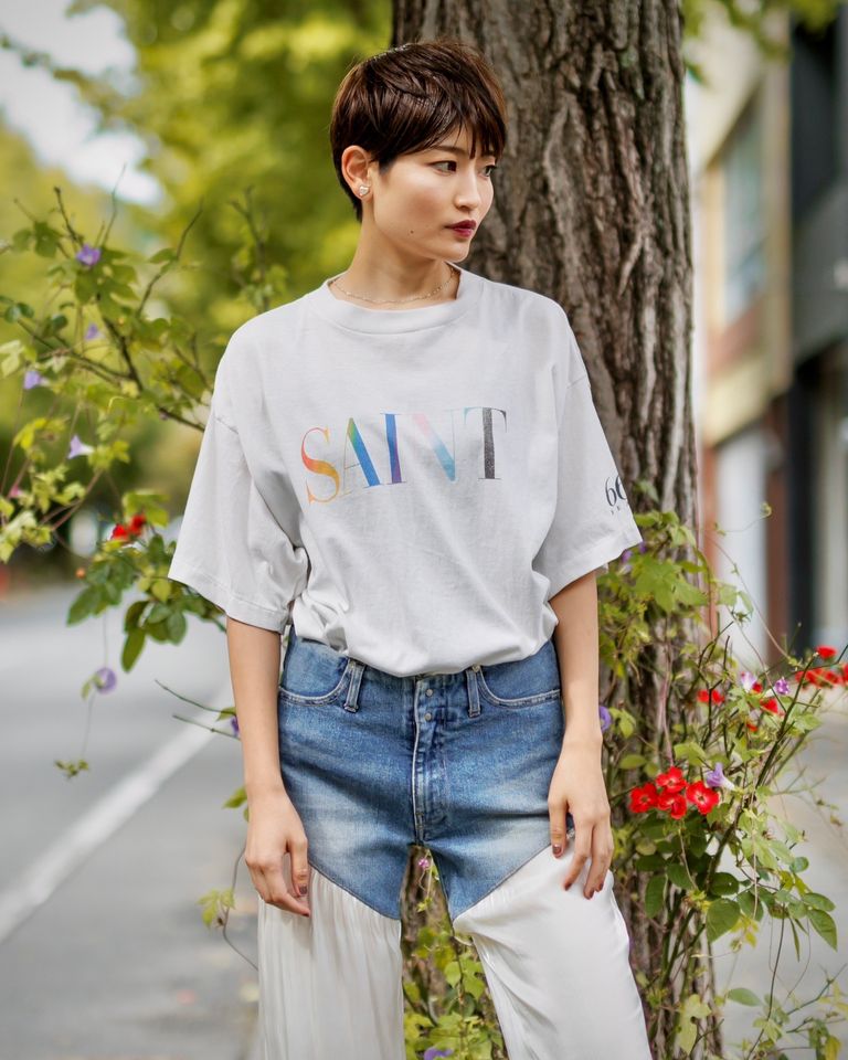 SAINT M×××××× - セントマイケル24AW RAINBOW SAINT SS TEE(SM-YS1  