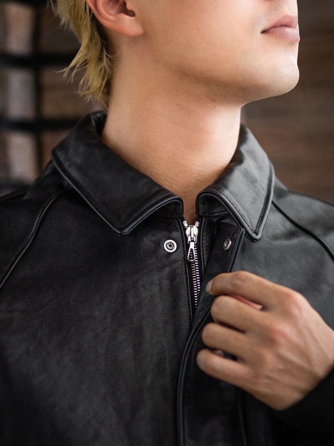 Graphpaper 新作Cow Leather Raglan Blouson style.2026.8.28