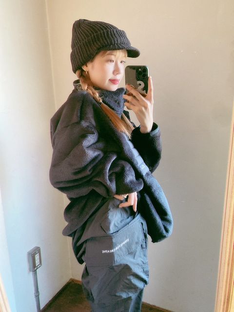 S.F.C エスエフシー 23FW DOWN POCKET PORLATEC JACKET"Black"スタイル