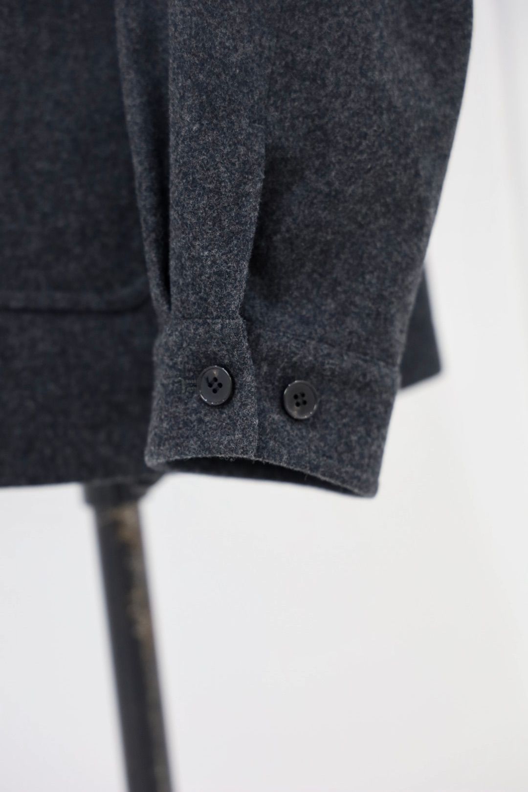 ANOTHER OFFICEアナザーオフィス Santiago Cashmere Work Jacket(AOEFJK011)Heather Charcoal☆10月10日(金)新作発売！