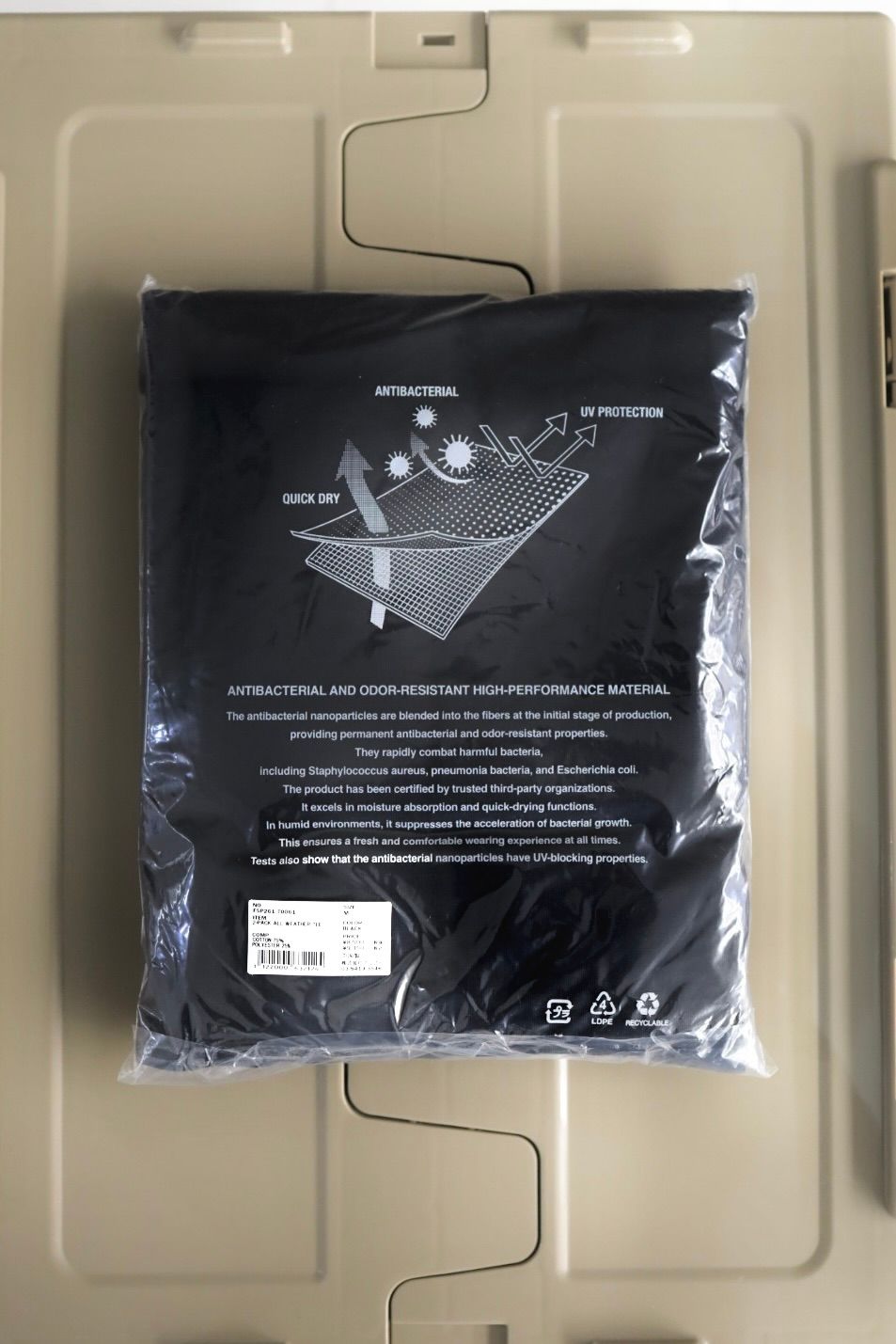 フレッシュサービス 2-PACK ALL WEATHER TEE(FSP261-70061)BLACK☆1月17日(土)発売！