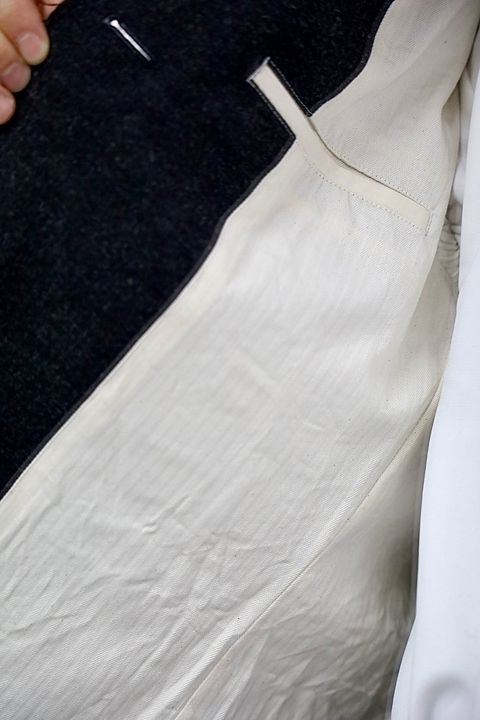 COMME des GARCONS HOMME ウールエステルヘリンボーンジャケットスタイル
