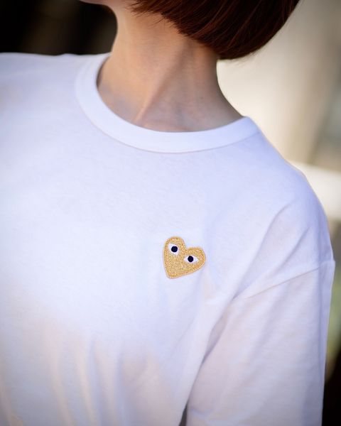 PLAY COMME des GARCONS  ワンポイントTシャツ style.2024.06.08