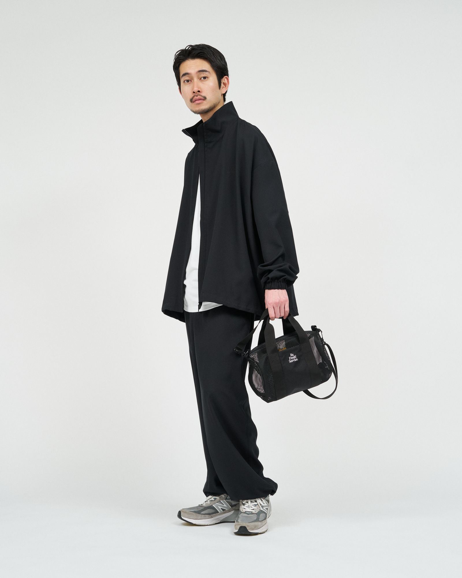 ReFresh!Service. SYNTHETIC WOOL TRACK SUIT(FSR261-60230)BLACK☆3月28日(土)発売！