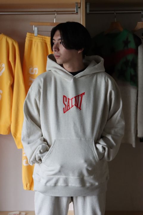 ©SAINT M×××××× HOODIE_LOGO(SM-A21-0000-033) style.2021.9.3.