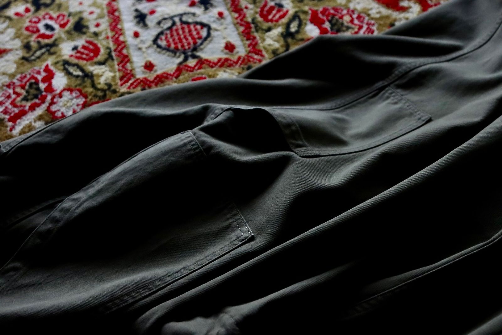 アプレッセ23SSパンツ USAF Hemmed Bottoms(23SAP-04-14M)OLIVE