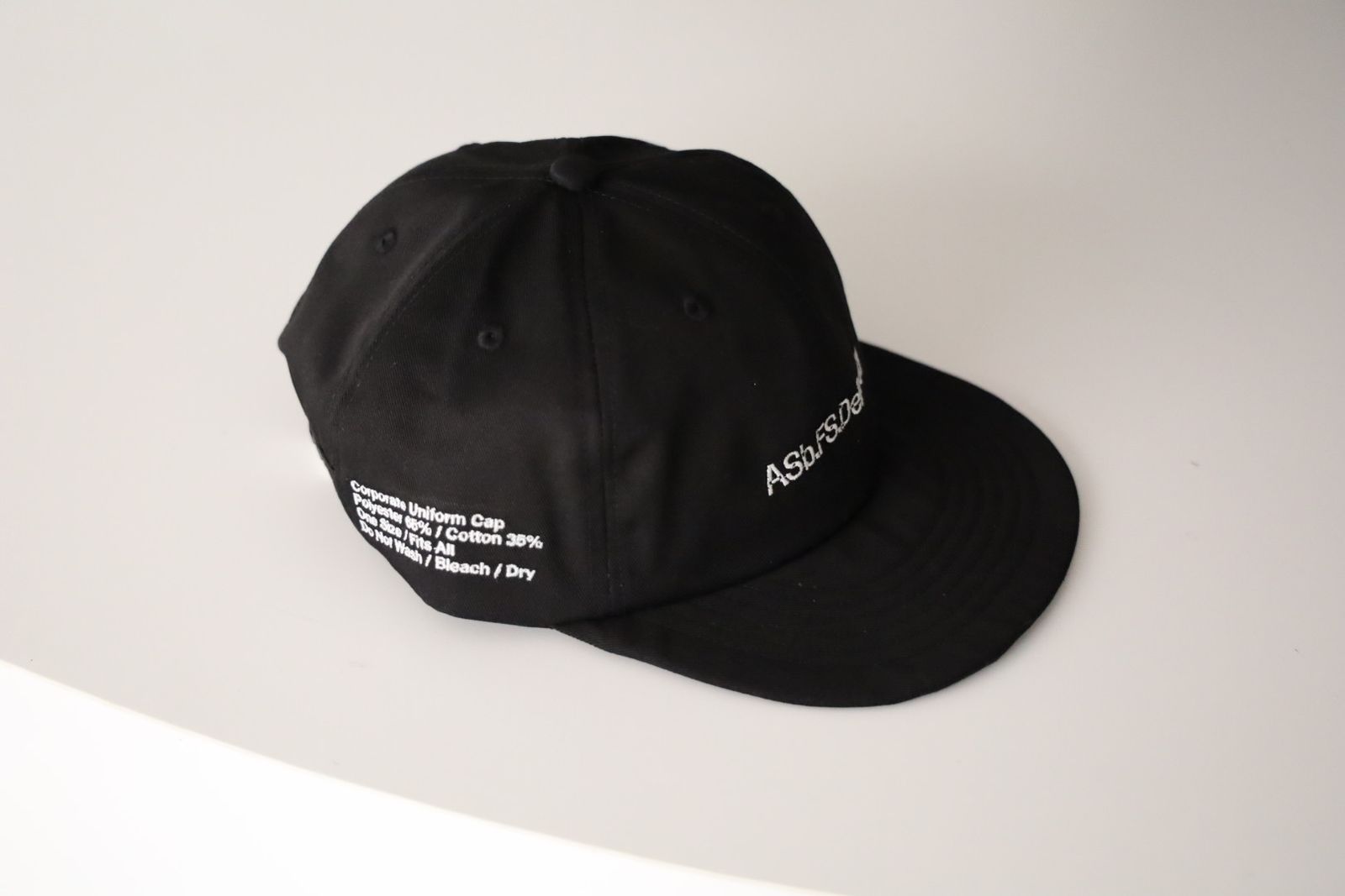 フレッシュサービス AS×FS CORPORATE UNIFORM CAP(FSP253-90158AS)BLACK☆8月30日(土)発売！