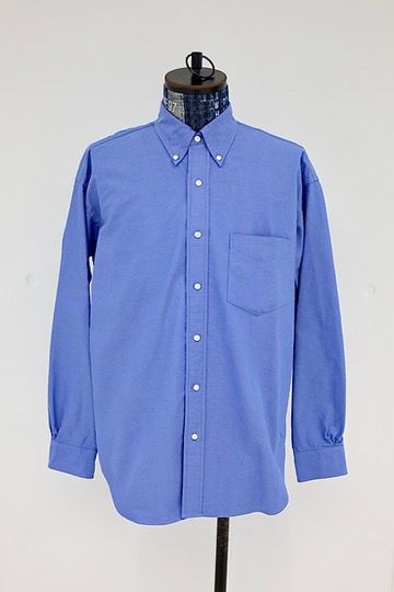 グラフペーパー26SS Oxford L/S B.D Box Shirt (GM261-50020B)SAX☆1月10日(土)発売！