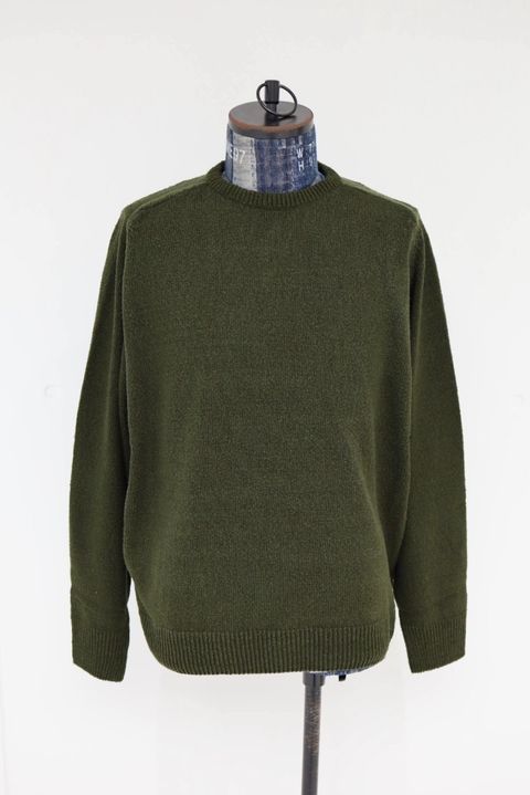 アプレッセ 2026 STYLE1 Washed Silk Nep Crew Neck Sweater(26SAP-03-07)OLIVE☆1月10日(土)発売！