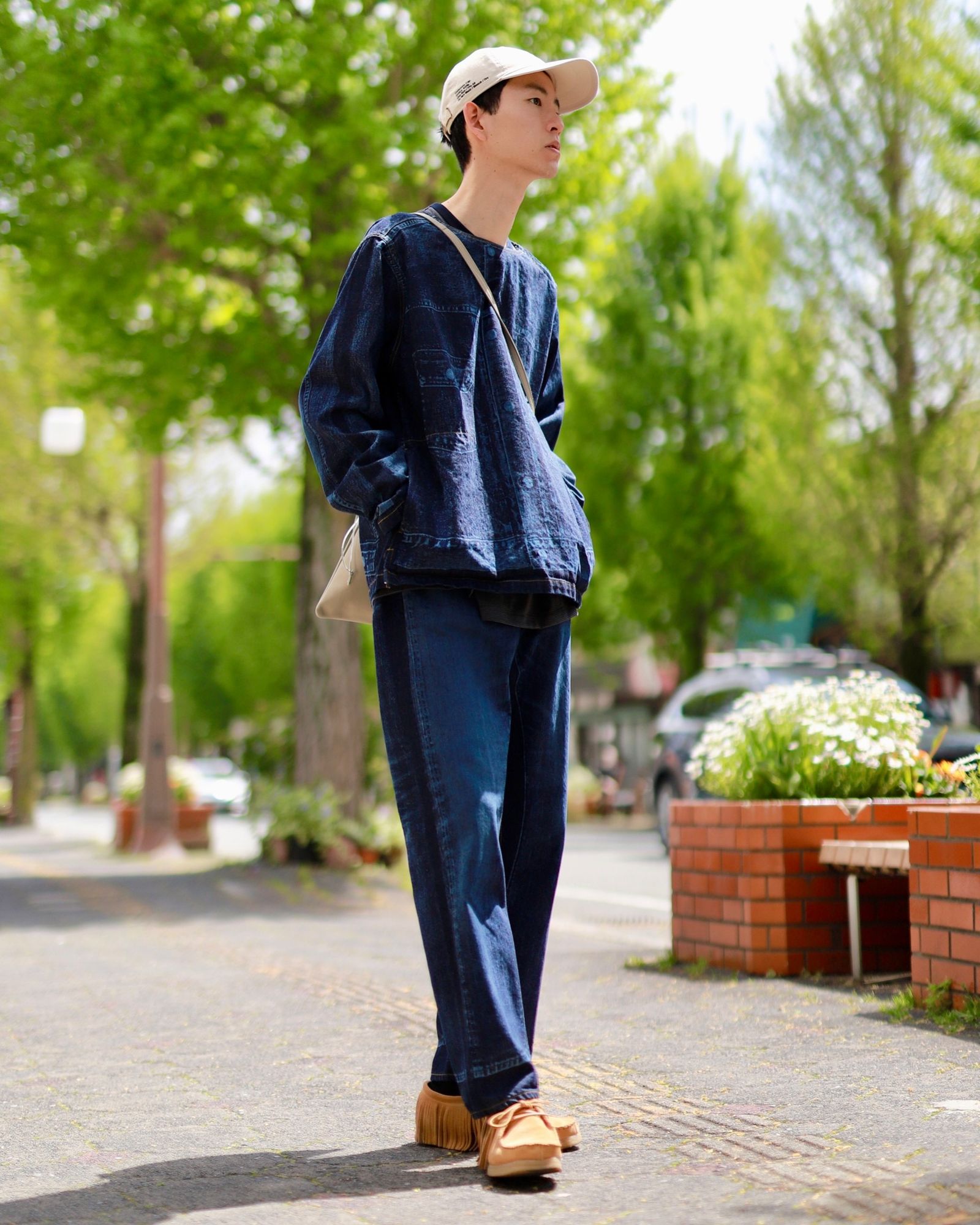 【美品】YOKE 23SS DENIM JACKET デニム ジャケット着丈前63cm