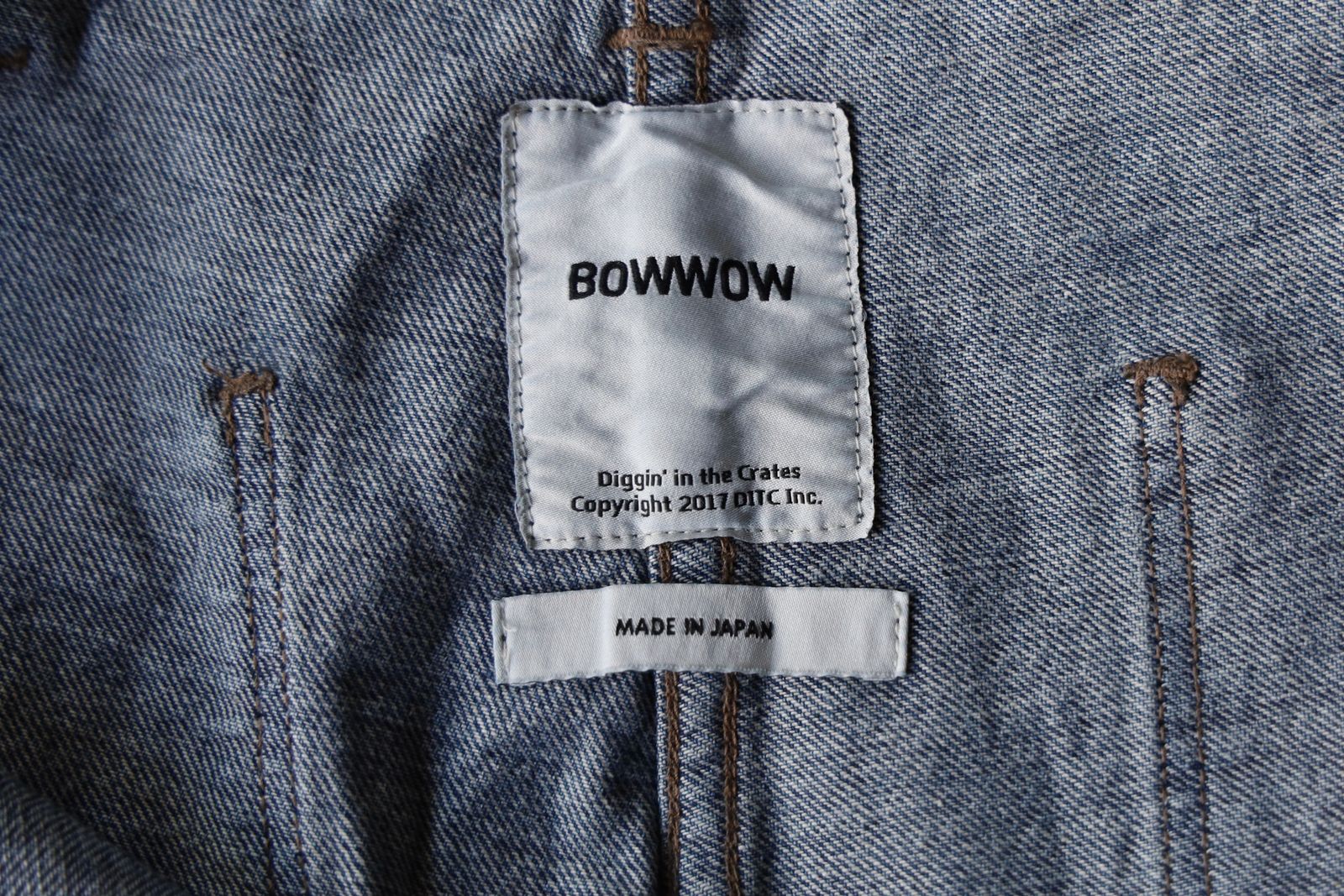 BOW WOW バウワウ  M-44 DENIM TROUSERS(BW252-M4DT)AGED INDIGO