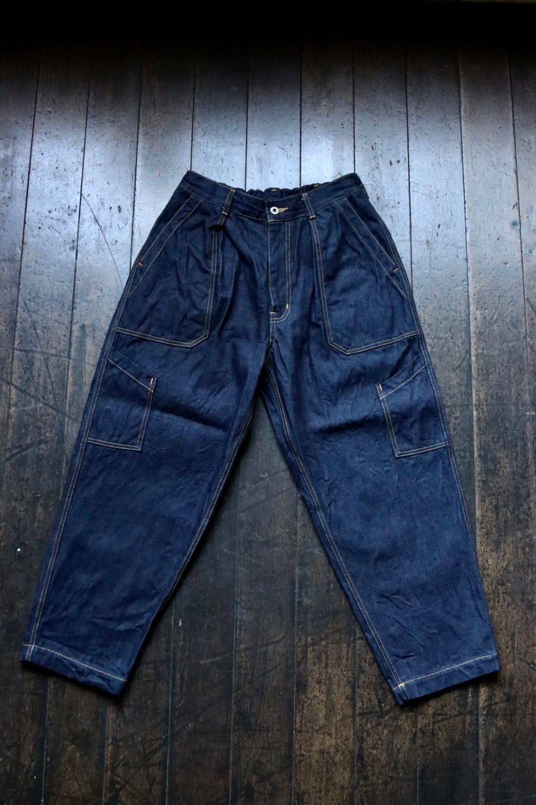 is-ness - イズネス 23AW 13oz DENIM 1TACK PANTS (1005AWPT08)INDIGO