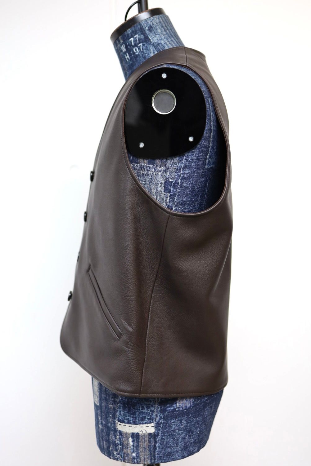 アプレッセ 2026 STYLE1 Leather Vest(26SAP-01-10)BROWN☆3月7日(土)発売！