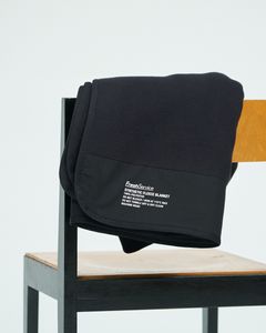 フレッシュサービス SYNTHETIC FLEECE BLANKET(FSP243-90203)BLACK