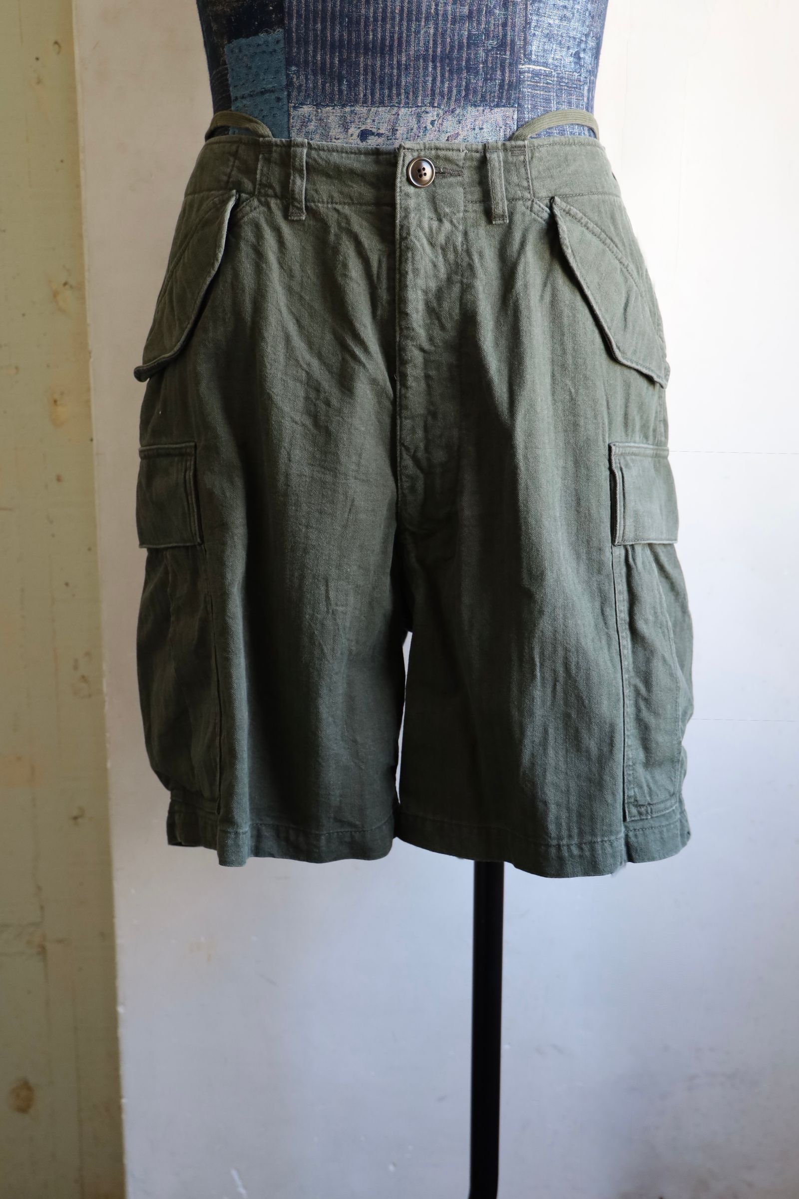 A.PRESSE アプレッセ  23ss M-51 Shorts OLIVE A.PRESSE【アプレッセ】正規取り扱い店、通販可能 ON LINE SHOP