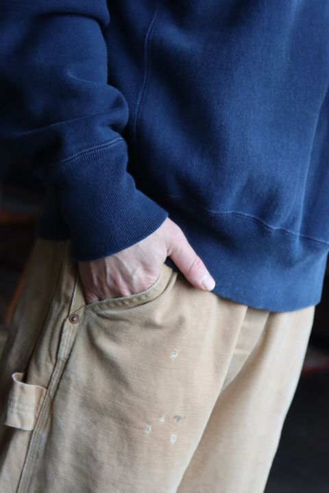 A.PRESSE アプレッセ24SS Vintage Half Zip Sweat shirtスタイル