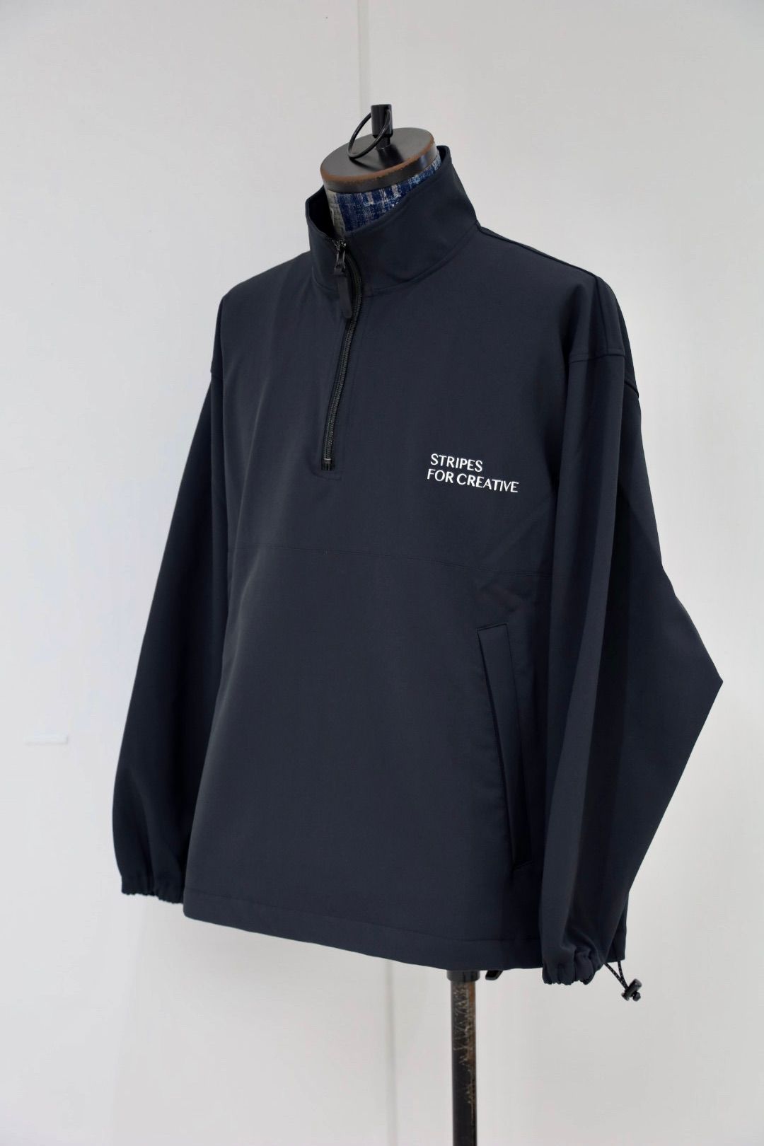 S.F.C 25FW エスエフシー HALF ZIP JACKET (SFCFW25J08)Black