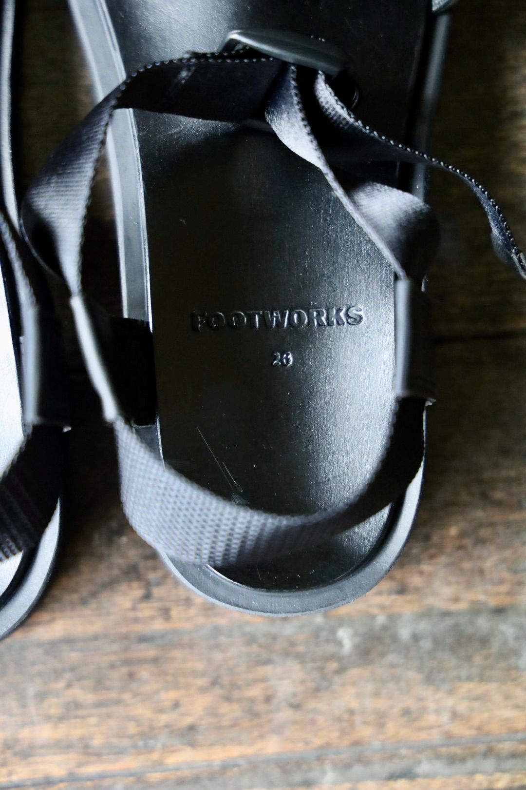 FOOTWORKS - FOOTWORKSフットワークス New Sandals with Velcro