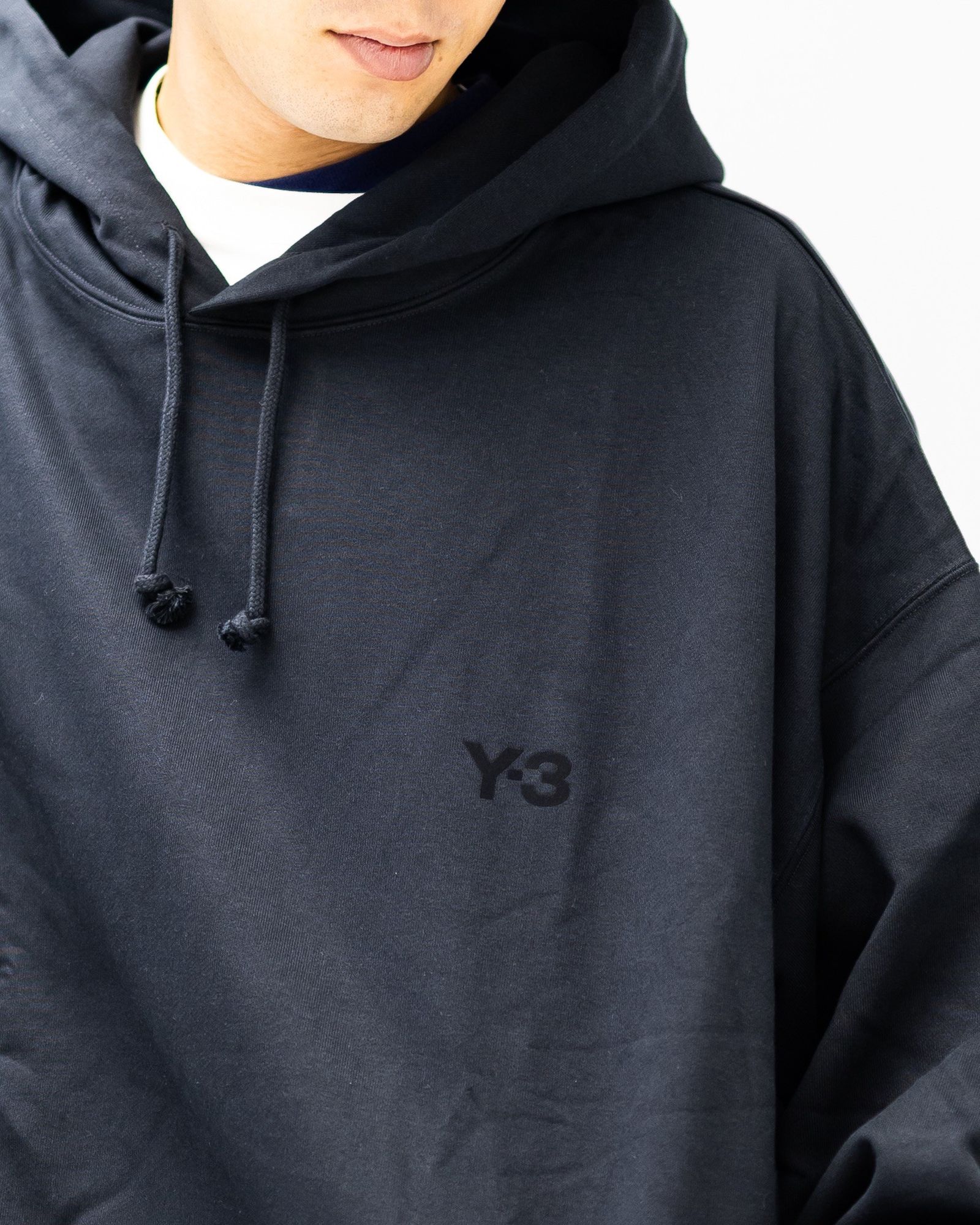 ワイスリー Y-3 フロントロゴ フーディー FL HOODIE (KA3112)BLACK☆新作発売！