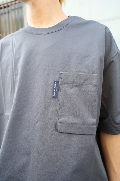 COMME des GARCONS エステルハイゲージ天竺TシャツStyle 2024.4.30