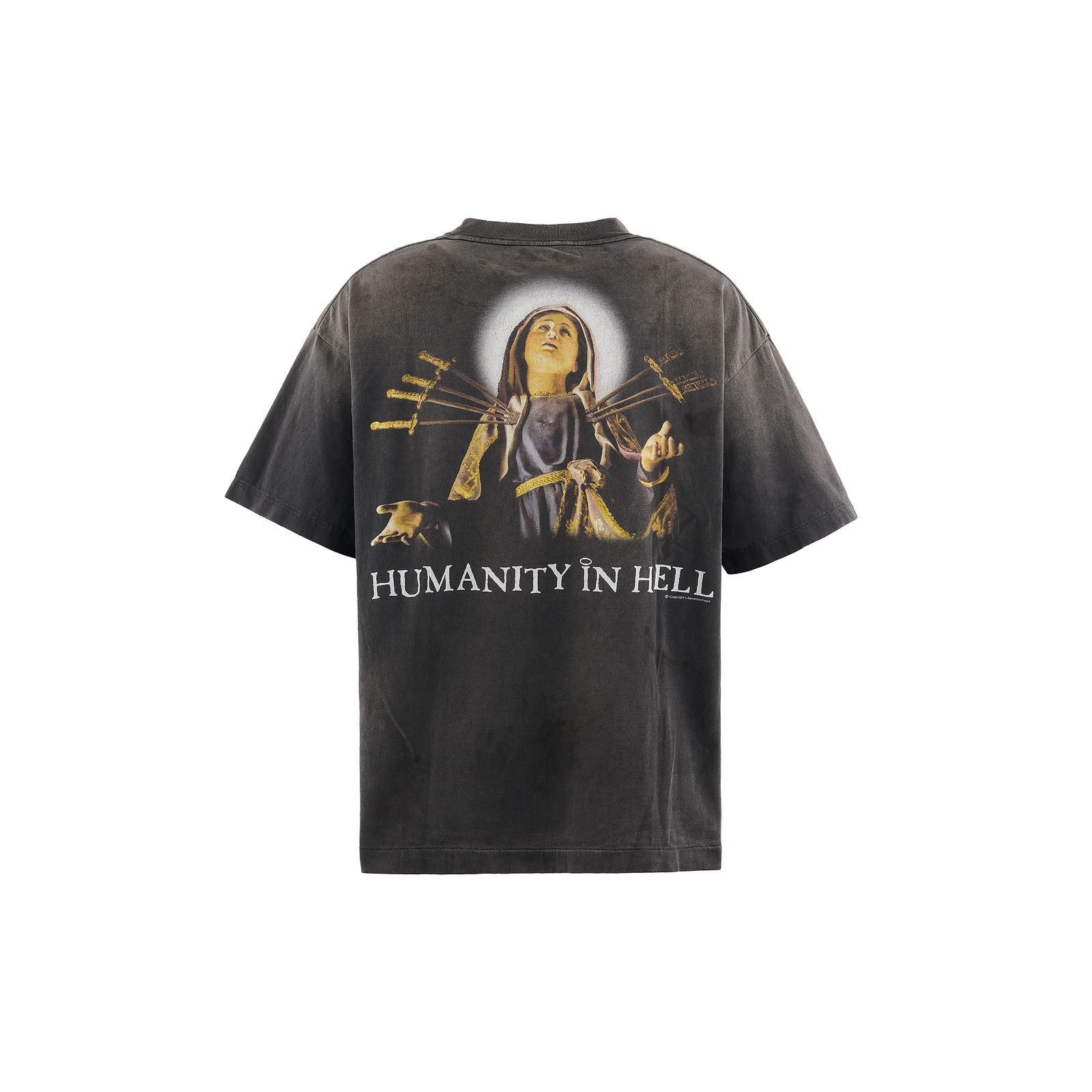 セントマイケル 26SS JESUS SS T-SHIRT (SM-MK8-0000-002)BLACK☆3月20日(金)発売！