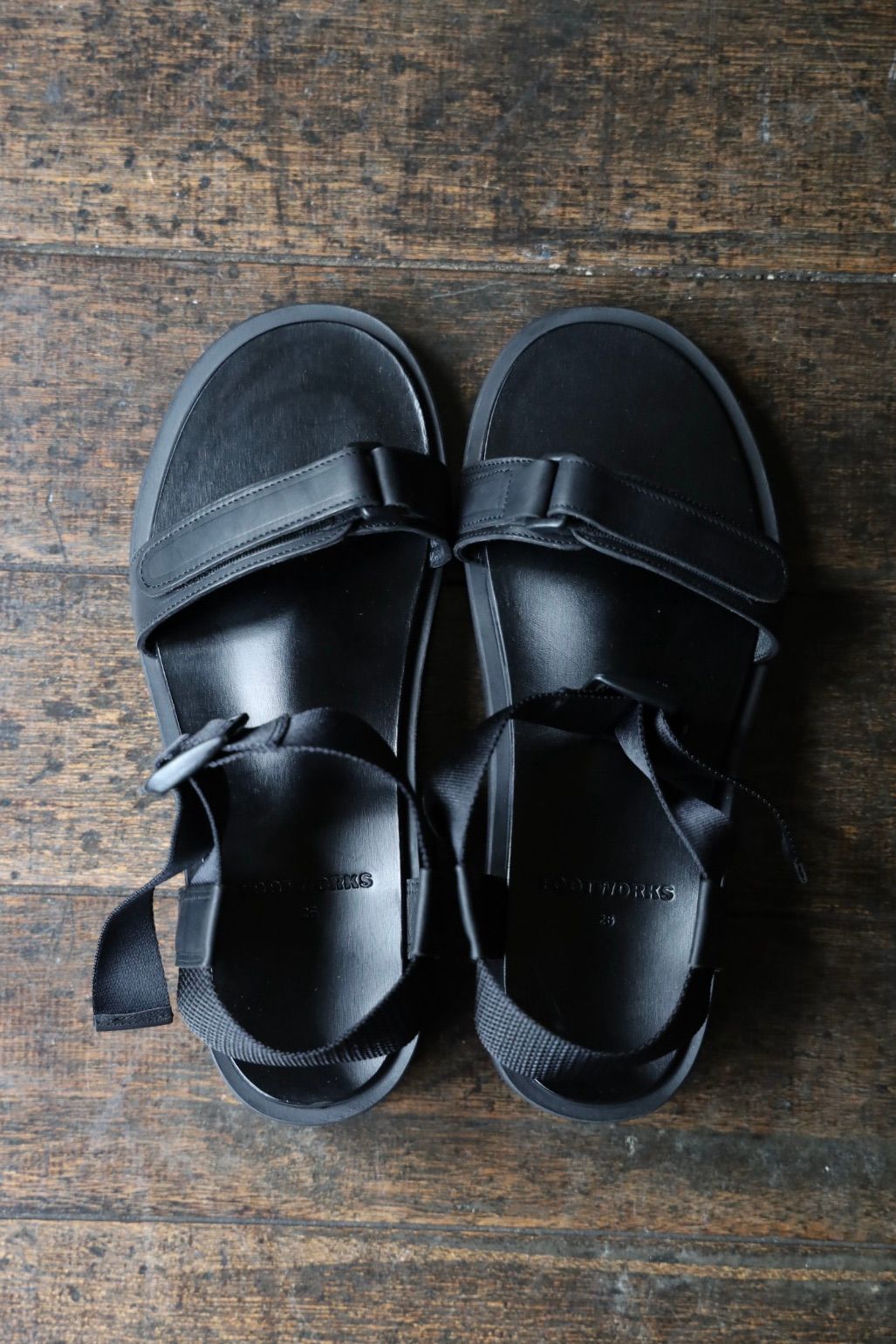 footworks サンダル FOOTWORKS - FOOTWORKSフットワークス New Sandals with Velcro