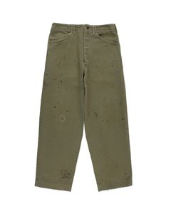 BOW WOW 26FW P47 HBT TROUSERS(BWU-P4HT)OLIVE GREEN☆9月5日(土)11:00発売！