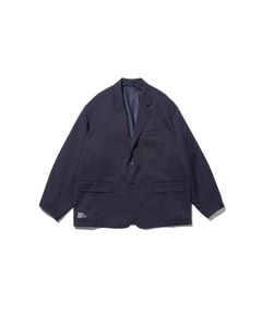フレッシュサービス WOOLY TWILL JACKET (FSC243-20177)NAVY