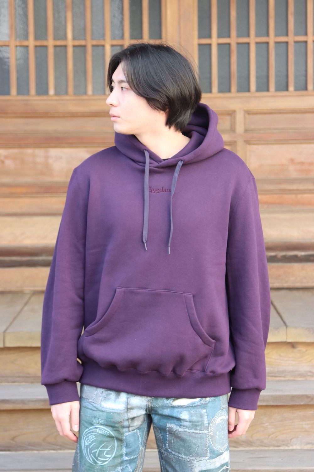 doublet VEGETABLE STEM EMBROIDERY HOODIE(22SS30CS211) style.2022.1.15.