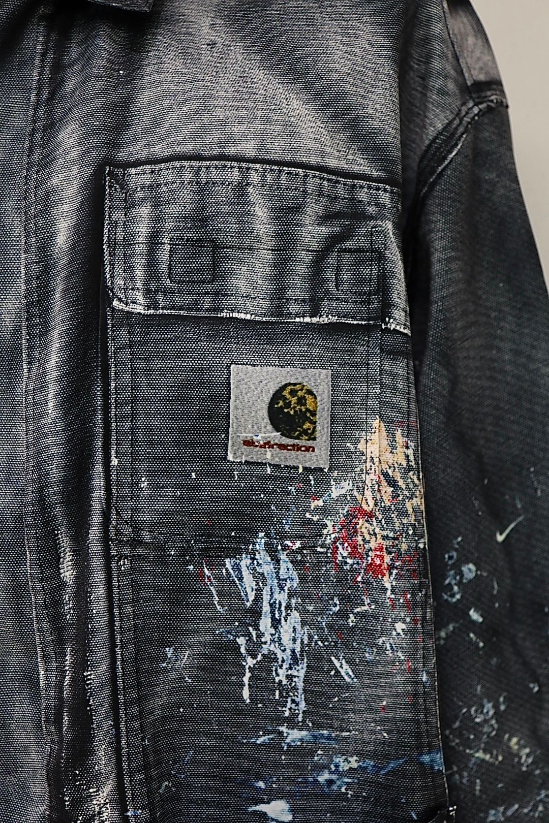 トーキングアバウト ジ アブストラクション 26SS カバーオール PRINTCOVERALL(26SS-J-001)BLACK 新作発売！