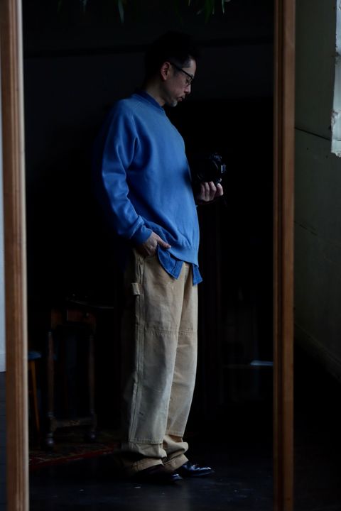 A.PRESSE アプレッセ24SS Vintage Sweatshirtスタイル