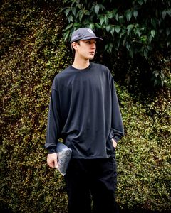 フレッシュサービス 2-PACK TECH SMOOTH L/S CREW NECK(BLACK)