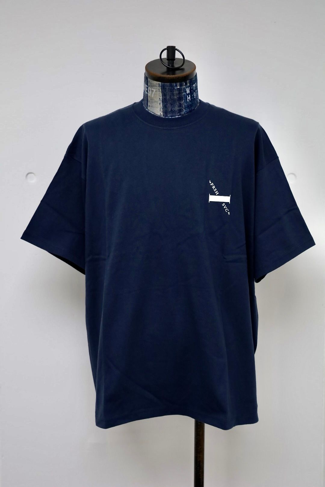 フレッシュサービス CORPORATE PRINTED S/S TEE "TIMEPIECE"(FSC261-70151)NAVY☆4月18日(土)新作発売！